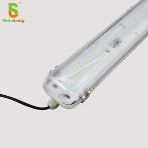 Lámpara LED DALI regulable, a prueba de vapor, de 2, 4 y 5 pies, impermeable, con sensor de movimiento y función de emergencia para almacén - Product Image 1