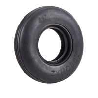 Pneu de rechange pour avion RC de 4,5 pouces, ZYHOBBY, roue en caoutchouc de 51 mm de diamètre intérieur avec rainures longitudinales pour gros avions