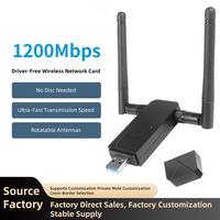Draadloze netwerkinterfacekaart WIFI USB3.0-interface Desktoplaptop Externe poort Dual Band Drive-free Spot