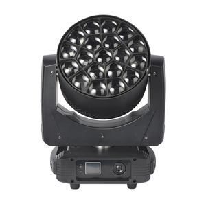 Projecteur LED professionnel 19x15W à tête mobile Wash Light RGBW 4-en-1 avec zoom, effet Big Eye, pour scène, DJ, club, <span class=keywords><strong>concert</strong></span> - Product Image 4