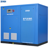 Compresseur d'air à vis rotative zqi 22kw, haute pression, pour l'industrie Textile