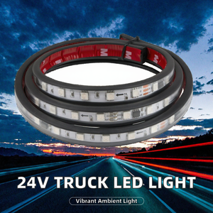 Bande lumineuse LED RGB 24V pour camion, feux de jour DRL, feux de freinage, barre lumineuse de décoration extérieure, lampe d'ambiance - Product Image 2