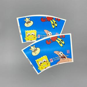 Manchons personnalisés en papier couché PE vierge, imprimés sur une face, résistants à la graisse, pour emballages de café, thé et boissons - Product Image 4