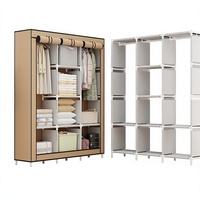 Meilleure Vente : Unité de Rangement Modulable 6 Cubes en Plastique, Étagère Pliable DIY