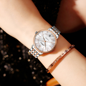 Per LOBINNI Custom <span class=keywords><strong>orologi</strong></span> da polso <span class=keywords><strong>automatici</strong></span> di lusso per ragazze da donna in acciaio inox Design Miyota resistente all'acqua di vendita calda - Product Image 6