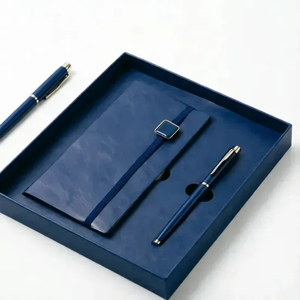 Agenda 2026 de Cuero PU A5 y Bolígrafo Metálico, Regalos Ejecutivos Sostenibles con Logotipo Personalizado para Eventos Corporativos de Fortune 500 - Product Image 2