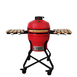 Vente directe d'usine, barbecue en céramique d'extérieur de 18 pouces, fumoir, barbecue au charbon de bois, feu de camp, camping et poulet rôti - Product Image 6