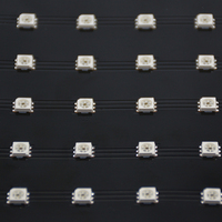 Matrice de pixels LED 64 LED 8x8 SK6812 Apa102 pour la maison, module de panneau matriciel LED adressable RGBIC Sk9822, lumière LED