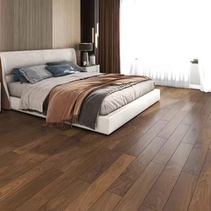 Revêtement de sol en noyer noir massif noble de surface vernis délicat <span class=keywords><strong>Parquet</strong></span> à haute résistance à la compression Plancher de bois dur lisse - Product Image 5