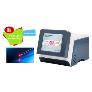 Machine laser dentaire de bureau à 3 longueurs d'onde 980nm/450nm/635nm 15W+4W+635W pour le blanchiment dentaire chirurgical et l'élimination des vaisseaux sanguins - Product Image 2