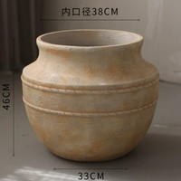 Pot Bunga Silinder Gaya Nordik untuk Tanaman Indoor dan Outdoor dari Magnesium Mud, Penjualan Langsung Pabrik