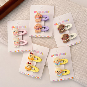Nouvelles pinces à cheveux mignonnes en forme de chiot, pinces latérales de dessin animé, accessoires capillaires adorables en gros - Product Image 2