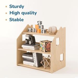 <span class=keywords><strong>Libreria</strong></span> moderna per bambini in <span class=keywords><strong>legno</strong></span> con lo stoccaggio per la casa <span class=keywords><strong>Montessori</strong></span> asilo nido in aula <span class=keywords><strong>libreria</strong></span> - Product Image 3