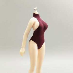 EN STOCK <span class=keywords><strong>Maillot</strong></span> <span class=keywords><strong>de</strong></span> <span class=keywords><strong>bain</strong></span> une pièce à col montant <span class=keywords><strong>de</strong></span> 6 pouces pour figurine BJD, vêtements pour figurine d'<span class=keywords><strong>action</strong></span> SHF 1/12, vêtements pour poupée - Product Image 5