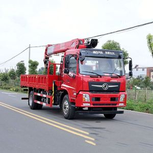 รถบรรทุกติดเครน Dongfeng D3V 4*2 พร้อมเครนบูมตรง Changxing 8 ตัน กำลังยกสูง ควบคุมง่าย - Product Image 4