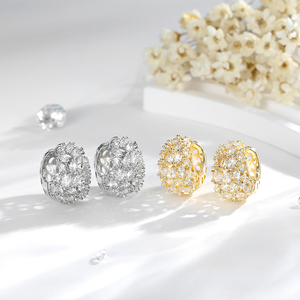 2025ใหม่คุณภาพสูงต่างหูห่วงชุบทอง14K ทำจากทองเหลืองแฟชั่นเครื่องประดับสตรีของขวัญสำหรับผู้หญิง - Product Image 1