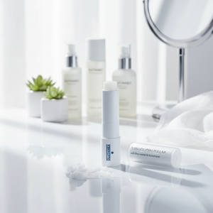 Baume à lèvres Glutanex Lip Glow, sans parfum, pour une peau éclatante, lisse, éclaircissante, nourrissante, anti-inflammatoire, biologique. - Product Image 3