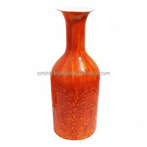 Vases à fleurs directs par fabricant fiable de la dernière conception de décoration intérieure de qualité supérieure moderne avec les tailles de 13 pouces - Product Image 1