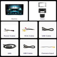 Autoradio Android pour Nissan Sentra 2001-2006 GPS 2din Lecteur multimédia vidéo Autoradio stéréo CarPlay sans fil 4G LTE