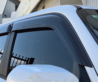 Parasoles exteriores negros para ventanillas de coche, protección contra sol y lluvia para Kia Tasman 2025 2026, protector solar para ventana