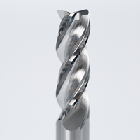 Fraise en bout de mèches de routeur CNC de taille de pouce personnalisée d'ODM OEM pour la fraise de carbure de finition d'ébauche en aluminium