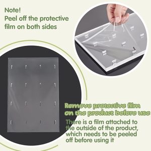 Giá đỡ bánh que 16 lỗ, giá đỡ que kem, giá đỡ bánh pop cho bàn tráng miệng, giá đỡ bánh bằng <span class=keywords><strong>acrylic</strong></span> trong suốt - Product Image 4