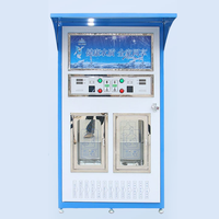 Distributeur d'eau extérieur à double sortie, station d'eau alcaline purifiée en libre-service pour le remplissage de grandes bouteilles de 5 gallons