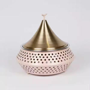 2026 <b>Mirror</b> Polished Stainless Steel Hotpot High Quality Handmade Casserole Hot Selling Hotel Supplies Metal Food Warmer - Product Image 6