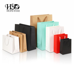 Tùy chỉnh Takeaway mang theo nâu đen thân thiện với môi có thể gập lại tái sử dụng Kraft túi giấy với logo - Product Image 4