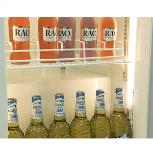 Étagères réglables à double position, refroidisseurs d'exposition, réfrigérateur d'exposition de boissons - Product Image 5