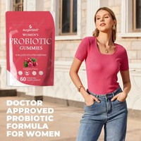 Gummies probiotiques pour femmes Aeglewell, gummies probiotiques vaginaux, gummies pour l'équilibre féminin, gummies pour le pH, pour un soutien sain