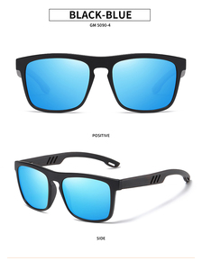 Lunettes de soleil classiques en noyer noir pour hommes, verres de soleil polarisées UV400 pour femmes - Product Image 5