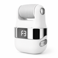 Lime à pieds électrique rechargeable 3 vitesses réglables, étanche, avec 3 têtes de ponçage pour éliminer les callosités