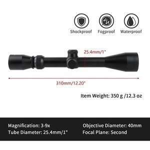 Mzj Optics Focuhunter 650G 3-9X40 Cannocchiale Tattico Antiurto, Mirino Telescopico Sportivo Regolabile, Ottica <span class=keywords><strong>da</strong></span> <span class=keywords><strong>Caccia</strong></span>, Vendita all'Ingrosso OEM - Product Image 3