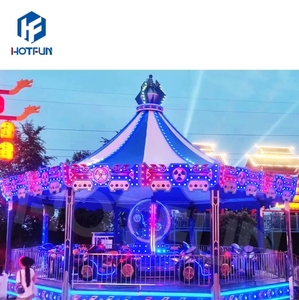 Parque de atracciones Speed Rider Management Horse Carousel Funfair Rides Marry Go para la venta - Product Image 5