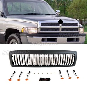 Grille de pare-chocs avant de voiture, grilles de course, calandre pour Dodge RAM 1994-2002, kit carrosserie, accessoires de voiture - Product Image 1