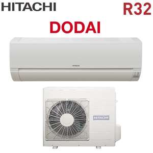 เครื่องปรับอากาศซีรีส์ HITACHI dodai 9000 RAK-25PED BTU พร้อม RAC-25WED R-32แก๊สตัวเลือก Wi-Fi - Product Image 1