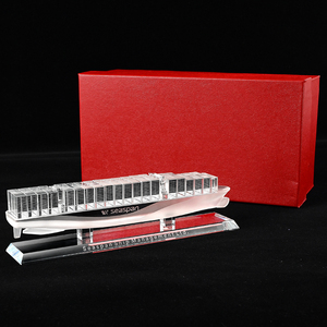 JY Mô Hình Tùy Chỉnh Bán Sỉ Nhà Máy Quà Tặng Pha Lê Đồ Thủ Công Mô Hình Hộp Đựng Pha Lê 3d Trang Trí - Product Image 3