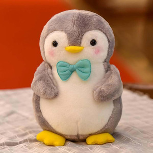 Peluche di Pinguino Morbido e Adorabile 7836 con Papillon Blu, Regalo di Compleanno per Bambini, Pinguino di Peluche da Abbracciare - Product Image 3