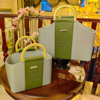 Sacs cadeaux personnalisés de luxe pour fêtes, boîtes à dragées de mariage, boîtes à chocolats avec poignée
