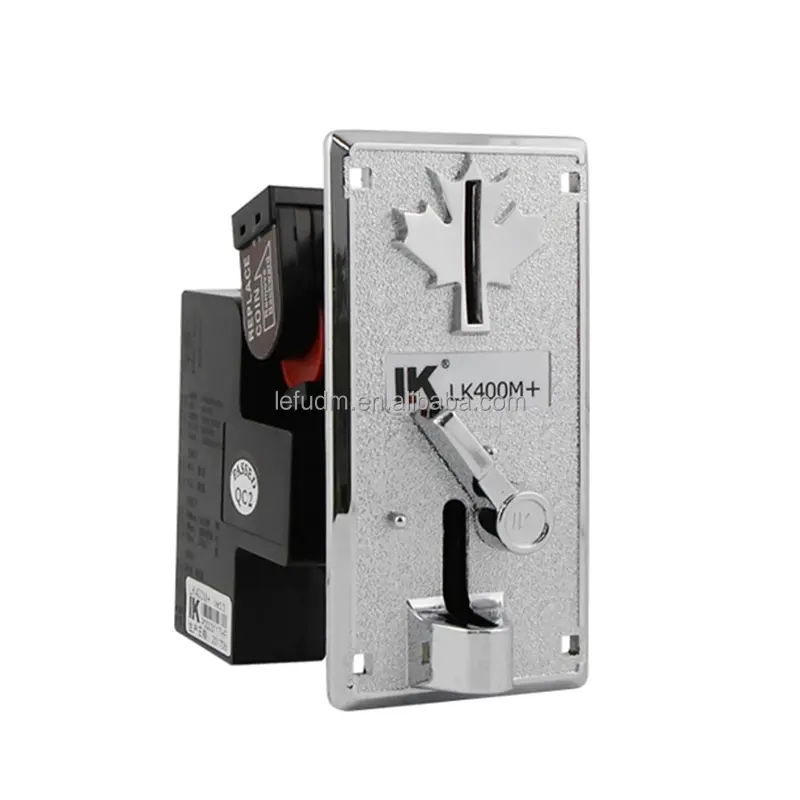 LK400+ High Quality Cpu Coin Selector Coin Acceptor With Cpu Control Anti Phishing Coin Selector For Claw Machine