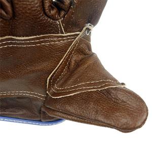 Gants de soudage innovants avec paume en cuir renforcée, doublure en daim pour le pouce, pour l'industrie de la construction - Product Image 1