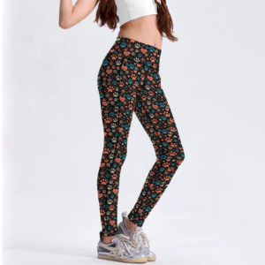 Pantalones de Yoga de Cintura Alta con Estampados Personalizados de Bajo Pedido Mínimo, Leggings con Bolsillos para Mujer, Tallas Grandes, Imprimibles - Product Image 1