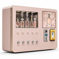 Distributeur automatique de parfum avec logo personnalisé, écran 10,1 pouces, lecteur de carte de crédit mural, machine intelligente de test de parfum