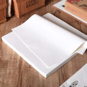 Papier ciré de qualité alimentaire imprimé avec logo personnalisé pour pizza, en-cas, gâteaux, pain, emballage alimentaire anti-graisse, revêtement PE pour le stockage du sucre - Product Image 4