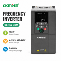 CKMINE 15KW 380V Variateur de fréquence triphasé VFD pour moteur AC, ventilateur, convoyeur, compresseur, machine – Prix usine de gros
