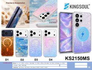 เคสโทรศัพท์มือถือหรูหราคุณภาพสูง ประดับกลิตเตอร์ กรอบกล้องแบบไล่สี สำหรับ iPhone 18 17 16 15 14 13 Pro Max - Product Image 1