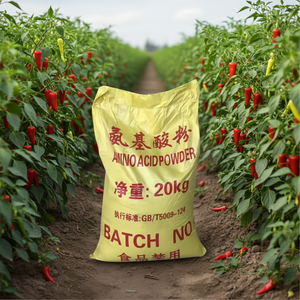 Aminoácidos en Polvo 100% Hidrolizados de Origen Vegetal, Ideales para Fertirrigación por Aspersión Foliar o Tratamiento de <span class=keywords><strong>Semillas</strong></span> - Product Image 1