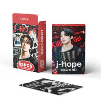 J-hope 92 photocartes KPOP 92 pièces/boîte Bangtan Boys 2026 World Tour Arirang 2.0 Photocard LomoCard Carte photo Cadeaux Gratuits pour les Fans