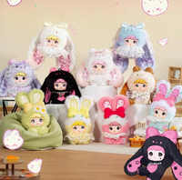 Authentique HI TOY Nommi Glutinous Rice Second Generation Sweetheart Rabbit Plush Blind Box Doll Ornaments Model Trendy Mystery Box